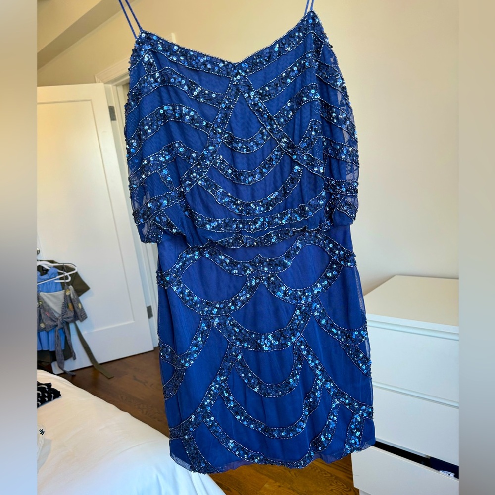 Cocktail gown from Aidan Mattox, removed tag but never worn